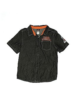 Harley Davidson Short Sleeve Button-Down Shirt (view 1)