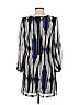 Fire Los Angeles 100% Polyester Graphic Blue Casual Dress Size M - photo 2