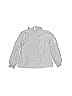 Jacadi Silver Long Sleeve Blouse Size 8 - photo 2