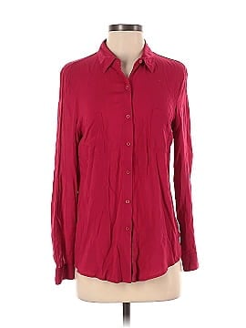 Say Long Sleeve Button-Down Shirt (view 1)
