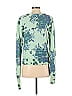 Free People Floral Motif Floral Batik Brocade Green Pullover Sweater Size S - photo 2