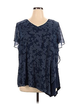 H By Halston Short Sleeve Top (view 1)