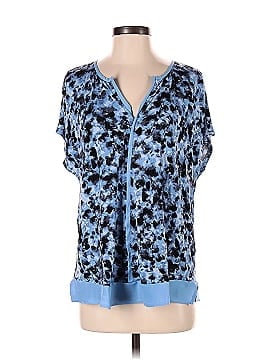 H By Halston Short Sleeve Blouse (view 1)