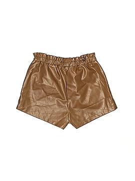 Shein Faux Leather Shorts (view 2)