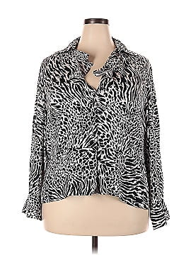 Jones New York Signature Long Sleeve Blouse (view 1)