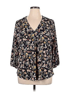 TWO by Vince Camuto 3/4 Sleeve Blouse (view 1)