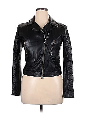 Atos Lombardini Faux Leather Jacket (view 1)