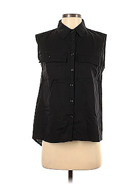 Fashion Nova Sleeveless Button-Down Shirt (view 1)