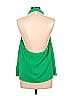 Karen Millen 100% Polyester Green Sleeveless Blouse Size 12 - photo 2