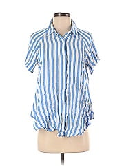 7 For All Mankind Short Sleeve Button Down Shirt