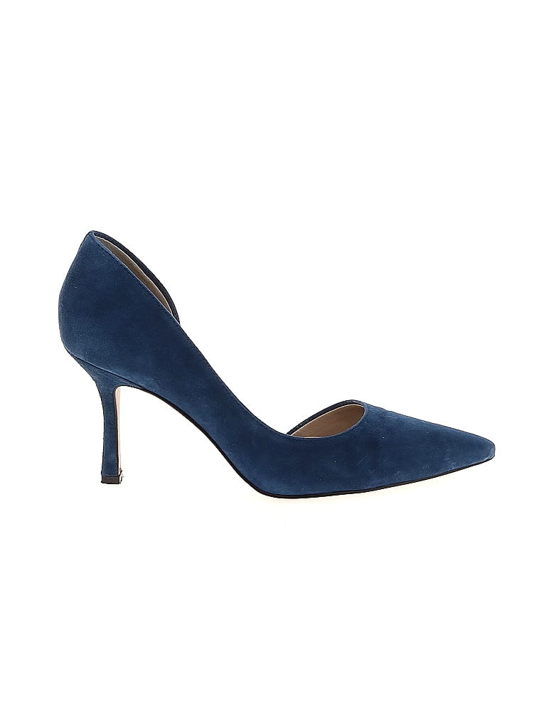 Ann Taylor Blue Heels Size 8 1/2 - photo 1