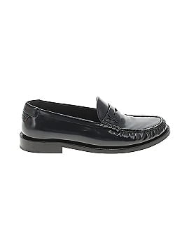 Saint Laurent Glazed Leather Le Loafer Penny Slippers (view 1)