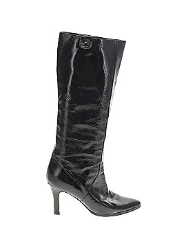 Manolo Blahnik Leather Knee Boots (view 1)