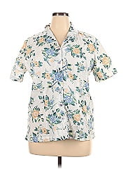 White Stag Short Sleeve Button Down Shirt