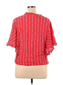 Maeve by Anthropologie Short Sleeve Button-Down Shirt (view 2)