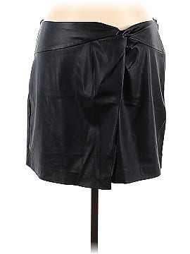 Express Faux Leather Skirt (view 1)