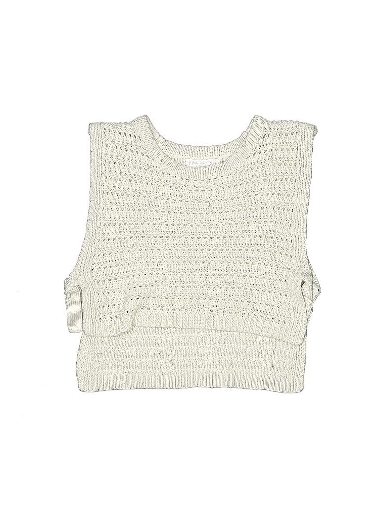 Pink Republic 100% Acrylic Ivory Pullover Sweater Size 14 (big kids) - photo 1