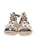 Clergerie Silver Tan Flats Size EU 37 - photo 2