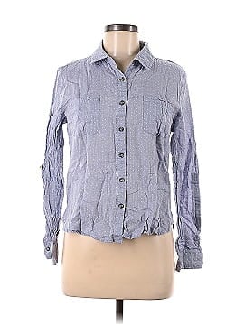 En Creme Long Sleeve Button-Down Shirt (view 1)