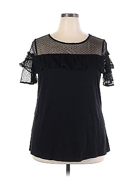 Lane Bryant Short Sleeve Blouse (view 1)