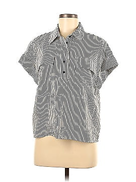 Calvin Klein Short Sleeve Button-Down Shirt (view 1)