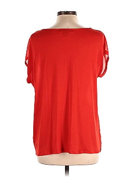 August Silk Short Sleeve Blouse (view 2)