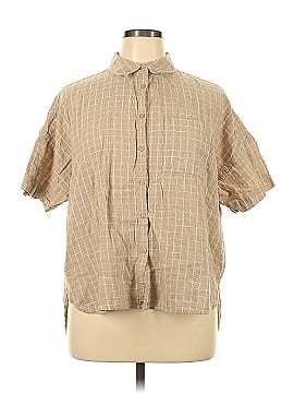 ABLE Short Sleeve Button-Down Shirt (view 1)