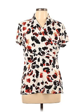 DKNY Short Sleeve Blouse (view 1)