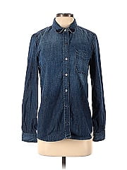 7 For All Mankind Long Sleeve Button Down Shirt