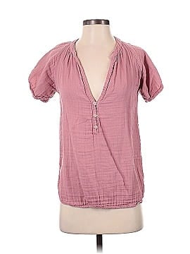 free people x cp shades Short Sleeve Button-Down Shirt (view 1)
