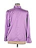 Ann Taylor 100% Polyester Purple Long Sleeve Blouse Size XL - photo 2