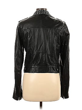 Trouve Faux Leather Jacket (view 2)
