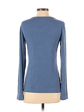 Magaschoni Long Sleeve Henley (view 2)