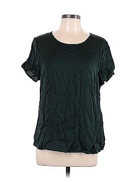 Quince Short Sleeve Silk Top (view 1)