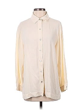 Eileen Fisher Long Sleeve Silk Top (view 1)