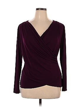 Miss Tina by Tina Knowles Long Sleeve Top (view 1)