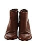 Madewell 100% Leather Brown Ankle Boots Size 7 - photo 2