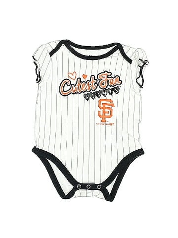 Genuine Merchandise by Team Athletics Short Sleeve Onesie (view 1)