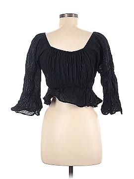 WAYF Long Sleeve Blouse (view 2)