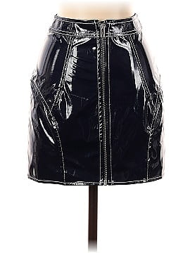For Love & Lemons Faux Leather Skirt (view 1)