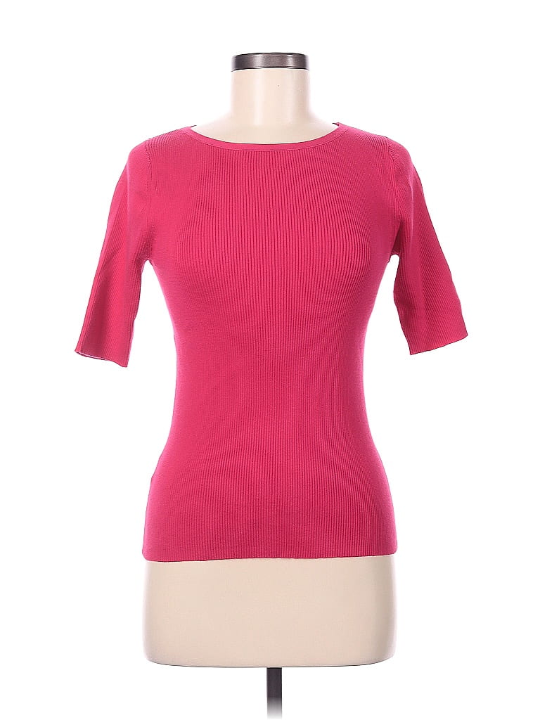 Ann Taylor Factory Pink Short Sleeve T-Shirt Size M - photo 1