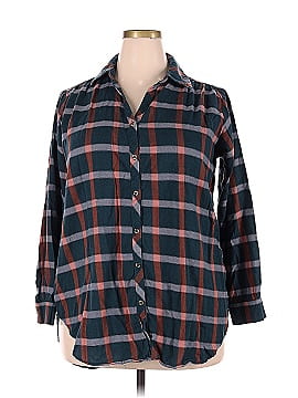 Knox Rose Long Sleeve Button-Down Shirt (view 1)