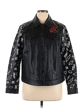 Betsey Johnson for Torrid Faux Leather Jacket (view 1)
