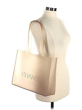 Chanel Vintage Jelly Logo Tote (view 2)