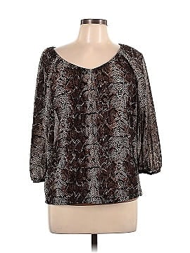 INC International Concepts Long Sleeve Blouse (view 1)