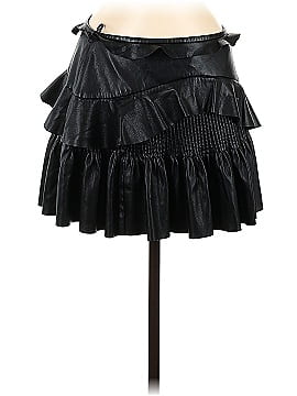 LoveShackFancy Faux Leather Skirt (view 1)