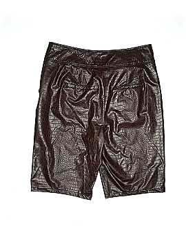 Veronica Beard Faux Leather Shorts (view 2)