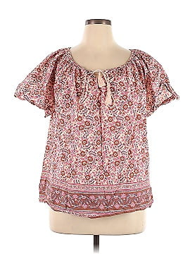 Faherty Short Sleeve Blouse (view 1)