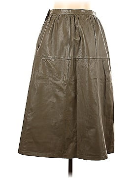 Regina Porter Faux Leather Skirt (view 2)