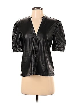 Steve Madden Faux Leather Top (view 1)